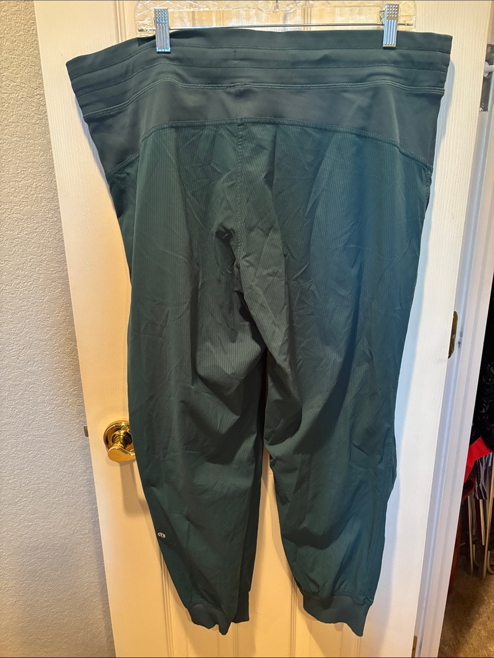 Lululemon Dance Studio Mid-Rise Jogger Full Length Storm Teal Size 18 - Picture 8 of 8